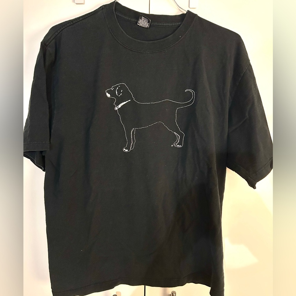 Old School Black Dog TShirt
